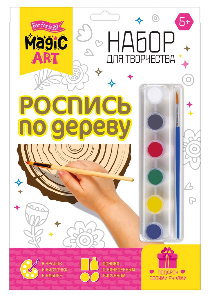 Роспись по дереву «Такса» (разделочная доска с рисунком)