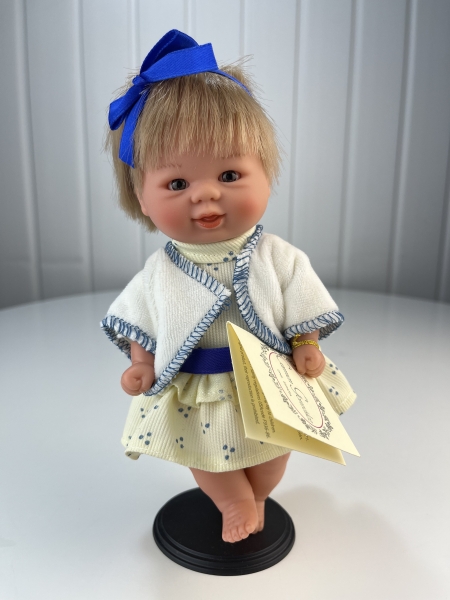 картинка испанские Пупс "Бебетин", без зубов, 21 см, арт. 12757 интернет-магазин TuKiTu.ru