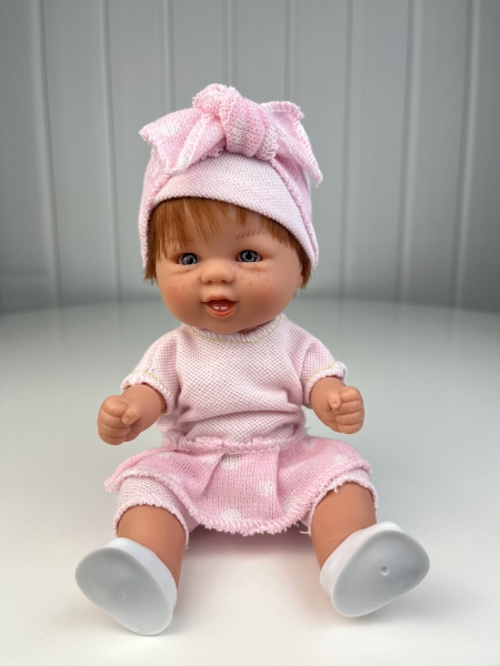 картинка испанские Пупс "Бебетин", с зубами, 21 см, арт. 12778 интернет-магазин TuKiTu.ru