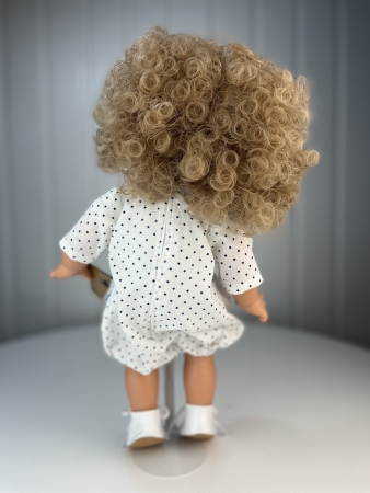 картинка Кукла Джестито "Поцелуй", девочка, кудрявая, 38 см, арт. 12030 интернет-магазин TuKiTu.ru