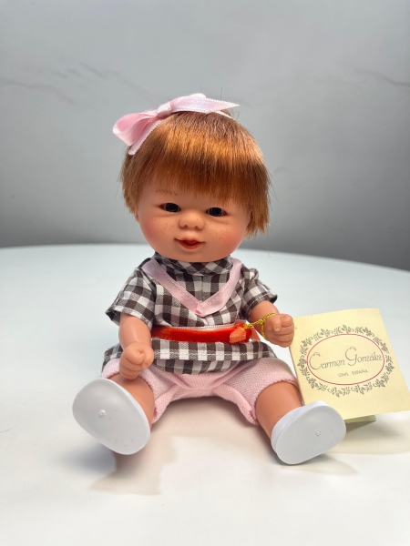 картинка испанские Кукла-пупс "Бебетин" без зубов, арт. 12684 интернет-магазин TuKiTu.ru