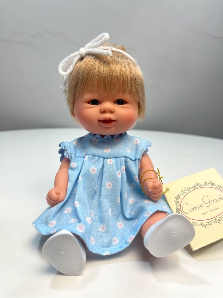 картинка испанские Пупс "Бебетин", без зубов, 21 см, арт. 12753 интернет-магазин TuKiTu.ru