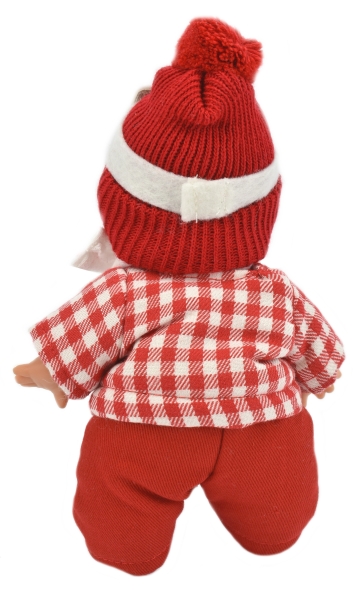 картинка испанские Пупс "Супер-лыжник", 18 см , арт. 502 интернет-магазин TuKiTu.ru