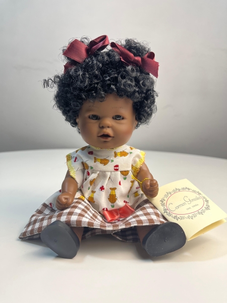 картинка испанские Кукла-пупс "Бебетин", без зубов, 21 см , арт.12248 интернет-магазин TuKiTu.ru