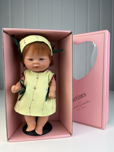 картинка испанские Пупс "Бебетин" без зубов, 21 см, арт. 12792 интернет-магазин TuKiTu.ru