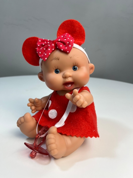 картинка испанские Пупс-мини Pepotin (Тыквочка), 21 см (вид 14), арт. 974 интернет-магазин TuKiTu.ru