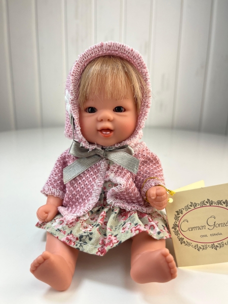 картинка испанские Кукла-пупс "Бебетин" ,с зубами, арт. 12779 интернет-магазин TuKiTu.ru