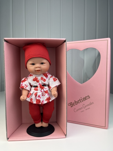картинка испанские Пупс "Бебетин" без зубов, 21 см, арт. 12772 интернет-магазин TuKiTu.ru