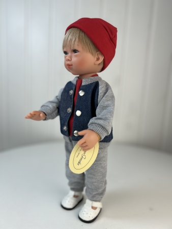 картинка Кукла Марко, блондин, 34 см, арт. 22310К76 интернет-магазин TuKiTu.ru