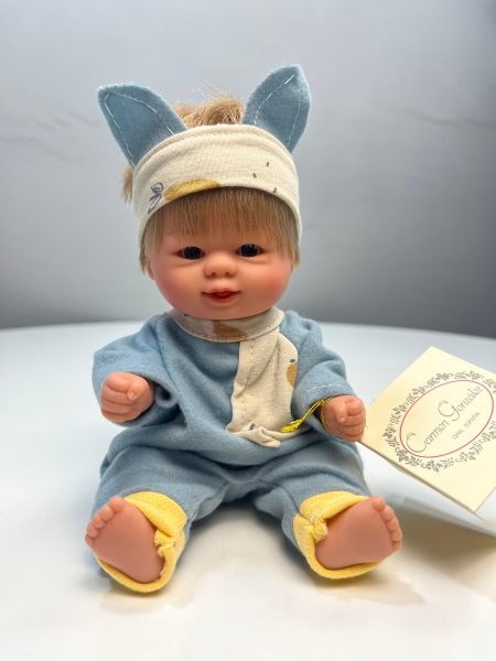 картинка испанские Кукла-пупс "Бебетин", без зубов, 21 см , арт.12806 интернет-магазин TuKiTu.ru