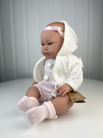 картинка Пупс Марина, в кофте с капюшоном, 47 см , арт. 48110C интернет-магазин TuKiTu.ru