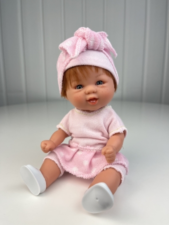 картинка испанские Пупс "Бебетин", с зубами, 21 см, арт. 12778 интернет-магазин TuKiTu.ru