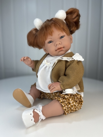 картинка Пупс Марина, рыжие волосы, 47 см, арт. 46211 интернет-магазин TuKiTu.ru