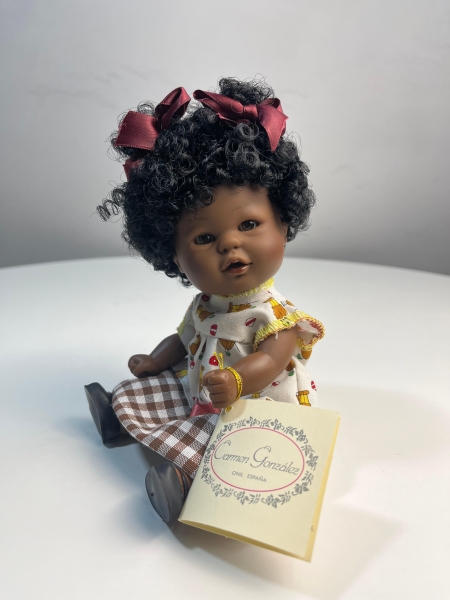 картинка испанские Кукла-пупс "Бебетин", без зубов, 21 см , арт.12248 интернет-магазин TuKiTu.ru