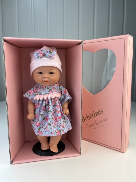 картинка испанские Пупс "Бебетин", 21 см, арт. 12774 интернет-магазин TuKiTu.ru
