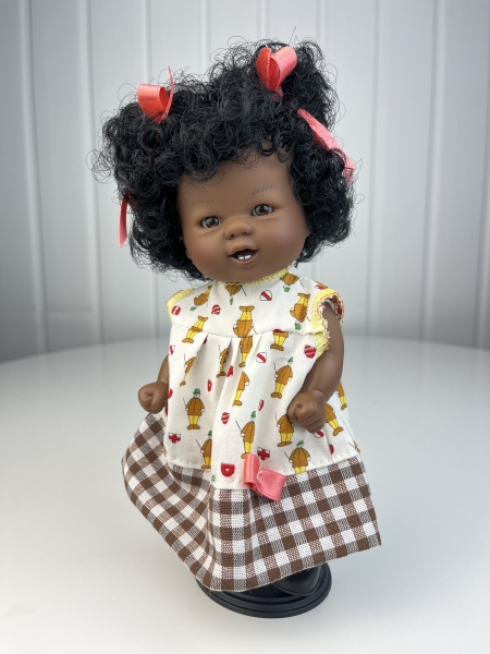 картинка испанские Кукла-пупс "Бебетин", 21 см , арт.12248 интернет-магазин TuKiTu.ru