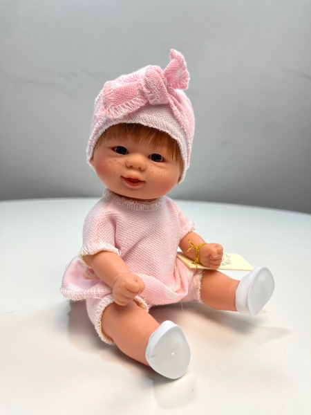 картинка испанские Кукла-пупс "Бебетин", без зубов, арт. 12778 интернет-магазин TuKiTu.ru