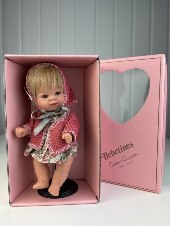 картинка испанские Кукла-пупс "Бебетин" ,без зубов, арт. 12779 интернет-магазин TuKiTu.ru