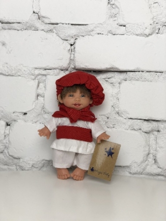 картинка испанские Кукла Джестито, мальчик, 18 см , арт. 0001 интернет-магазин TuKiTu.ru