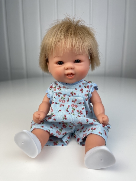 картинка испанские Пупс "Бебетин", с зубами, 21 см, арт. 12754 интернет-магазин TuKiTu.ru