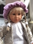 картинка Кукла Эбрил, в вязаном берете, 60 см , арт. P6004А интернет-магазин TuKiTu.ru
