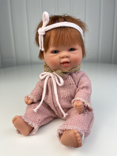 картинка испанские Пупс "Бебетин" с зубами, 21 см, арт. 12786 интернет-магазин TuKiTu.ru