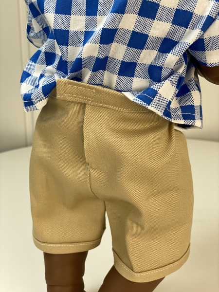 картинка Одежда для пупсов - Бриджи и рубашка для мальчика,  рост 47 см , арт 39 интернет-магазин TuKiTu.ru