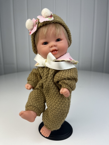 картинка испанские Пупс "Бебетин", с зубами, 21 см, арт. 12672 интернет-магазин TuKiTu.ru