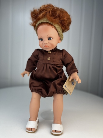 картинка Кукла Джестито "Джокер", девочка, кудрявая, 38 см, арт. 12038 интернет-магазин TuKiTu.ru