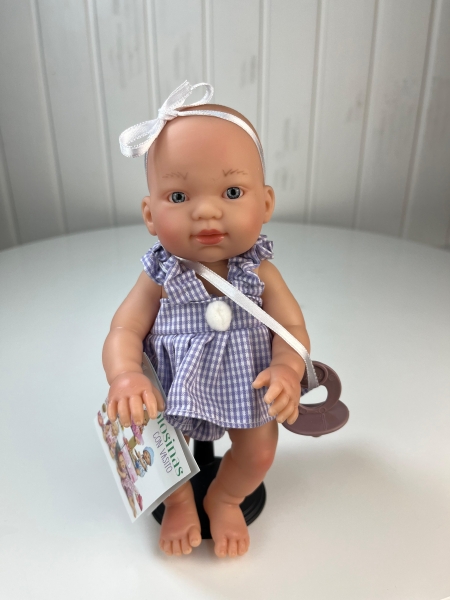 картинка испанские Пупс-мини "Малышка-конфетка" (вид 2), 26 см, арт. 512-2 интернет-магазин TuKiTu.ru