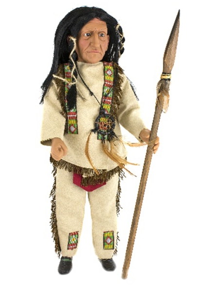 картинка Кукла "Индеец Chieff Joseph", 41 см, арт 40101 интернет-магазин TuKiTu.ru