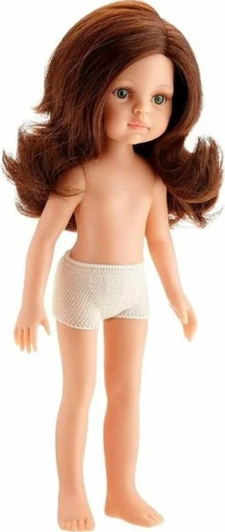 картинка Кукла Кэрол без одежды, 32 см (волнистые волосы, без челки, глаза зеленые), арт. 14779 интернет-магазин TuKiTu.ru
