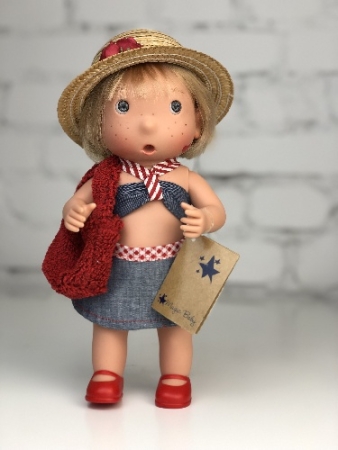 картинка Кукла Тилина, в пляжном костюме, 25 см , арт. 7105C интернет-магазин TuKiTu.ru