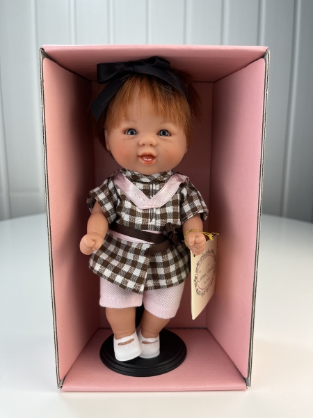 картинка испанские Кукла-пупс "Бебетин", с зубами, 21 см, арт. 12684 интернет-магазин TuKiTu.ru