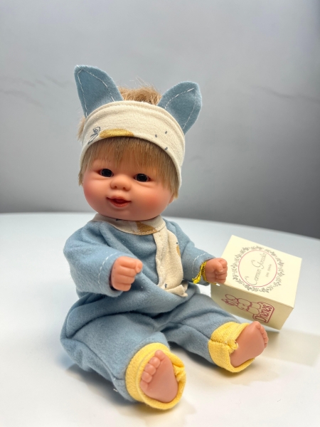 картинка испанские Кукла-пупс "Бебетин", без зубов, 21 см , арт.12806 интернет-магазин TuKiTu.ru