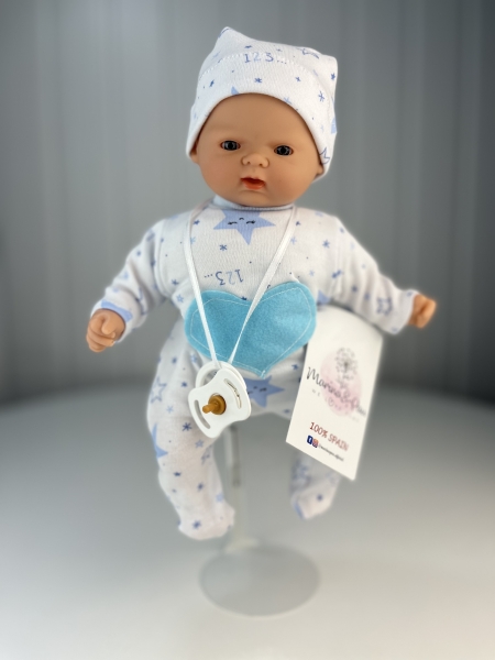 картинка испанские Пупс "Мечтатель - волшебные сны" (в коробке, вид 4), 26 см, арт. 102-4 интернет-магазин TuKiTu.ru