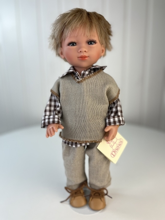 картинка Кукла "Марко"( блондин), 34 см, арт. 22215 интернет-магазин TuKiTu.ru