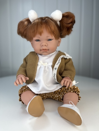 картинка Пупс Марина, рыжие волосы, 47 см, арт. 46211 интернет-магазин TuKiTu.ru