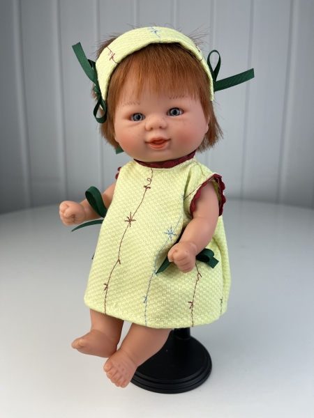 картинка испанские Пупс "Бебетин" без зубов, 21 см, арт. 12792 интернет-магазин TuKiTu.ru