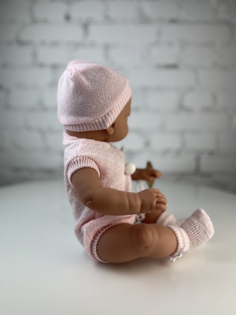 картинка Пупс Дженни, в розовом боди (винил), 47 см , 50512EC интернет-магазин TuKiTu.ru