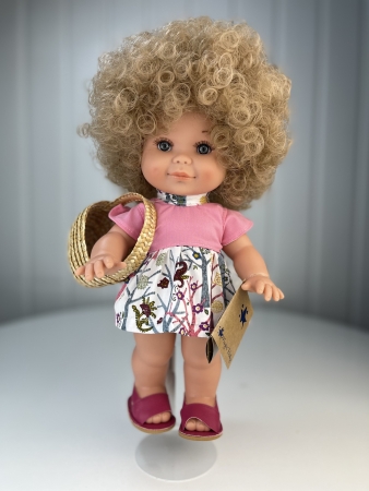 картинка Кукла "Бетти", в летнем платье, 30 см, арт. 3140 интернет-магазин TuKiTu.ru