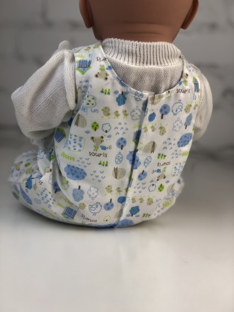 картинка Пупс Артур, в комбинезоне, 47 см , ат. 46010C интернет-магазин TuKiTu.ru