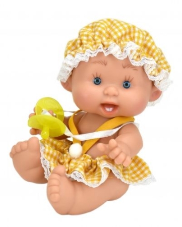 картинка испанские Пупс-мини Pepotin (Тыквочка), 21 см (вид 17), арт. 974 интернет-магазин TuKiTu.ru