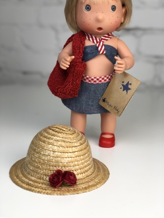 картинка Кукла Тилина, в пляжном костюме, 25 см , арт. 7105C интернет-магазин TuKiTu.ru