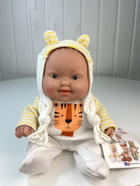 картинка испанские Пупс "Куки Джунгли - Тигренок"( вид 4), 20 см, арт. 314-4 интернет-магазин TuKiTu.ru