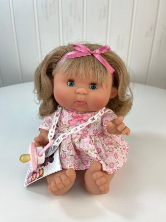 картинка Пупс-мини Pepotes Funtastic (Тыковка-Фантастика) с волосами, глаза закрываются (вид 1), 26 см, арт. 424-1 интернет-магазин TuKiTu.ru