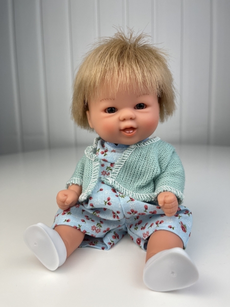 картинка испанские Пупс "Бебетин", с зубами, 21 см, арт. 12754 интернет-магазин TuKiTu.ru