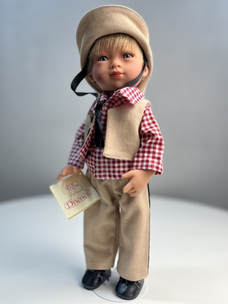 картинка Кукла Марко "Ковбой", блондин, 34 см, арт. 22310K49 интернет-магазин TuKiTu.ru