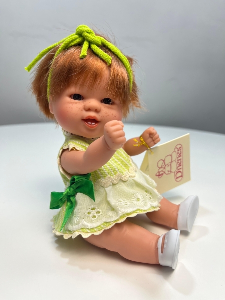 картинка испанские Пупс "Бебетин" с зубами, 21 см, арт. 12792 интернет-магазин TuKiTu.ru