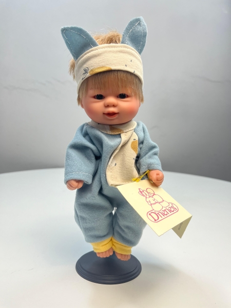 картинка испанские Кукла-пупс "Бебетин", без зубов, 21 см , арт.12806 интернет-магазин TuKiTu.ru